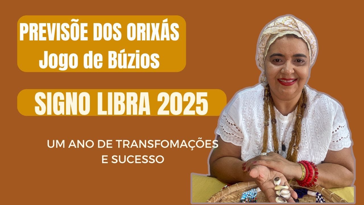 PREVISÕES PARA ♎️ LIBRA 2025 OS ORIXÁS QUE LHE GUIARÃO MANDA RECADO com YEMANJÁ E EXU 🤩🍀