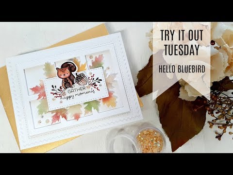 Try It Out Tuesday -  Woodland Littles / Fall Cardmaking Tutorial