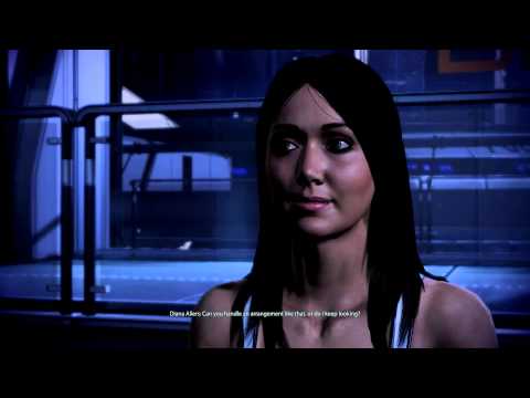 Mass Effect 3 with Commentary Part 19-Hiring Diana Allers