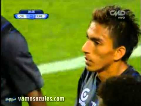 Gol de Ángel Mena (0-1). Sporting Cristal - Emelec. Noche de la raza celeste
