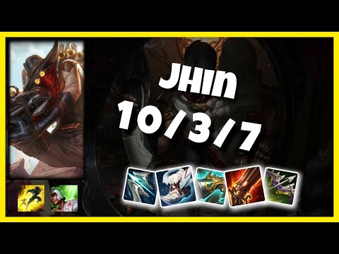 Jhin vs Aphelios BR Challenger BOT (10/3/7) - v11.2