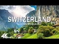 FLYING OVER SWITZERLAND (4K UHD) - RELAXING MUSIC ALONG WITH ..