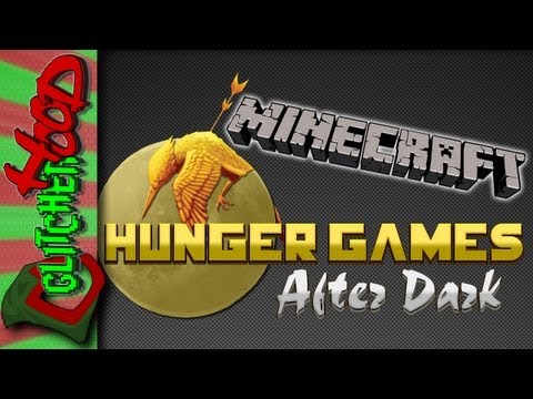 EPIC Minecraft Hunger Games After Dark - GlitcherHood OP Gameplay