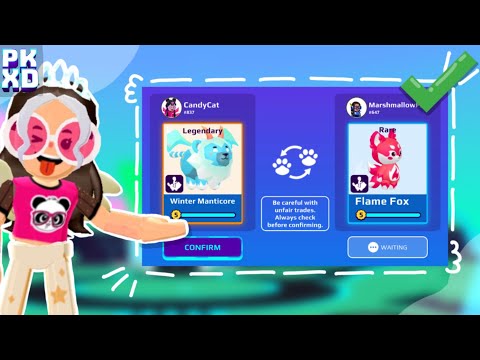 HOW TO TRADE LIKE A PRO IN PK XD!