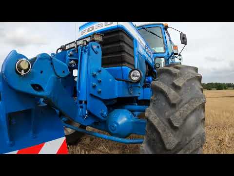 1983 Ford TW10 4WD 6.6 Litre 6-Cyl Diesel Tractor (128 HP) with Dowdeswell Plough