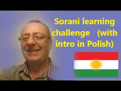 Kurdish Sorani Language Learning Challenge with Intro in Polish