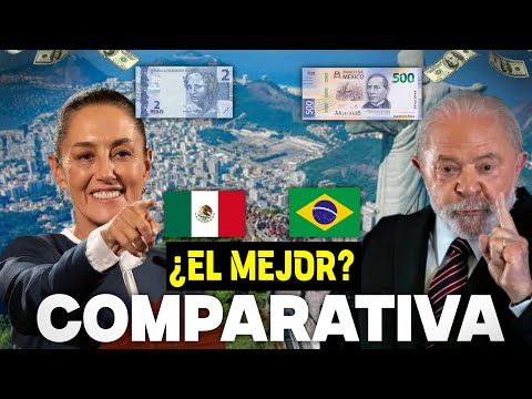 EL FUTURO DE LATAM: Comparación Economica entre BRASIL y MÉXICO 2025!#mexico #brasil