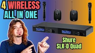 Video thumbnail for 4 PRO-LEVEL WIRELESS in 1U of Rack Space - Shure SLXD Quad Receiver by Scott Uhl
