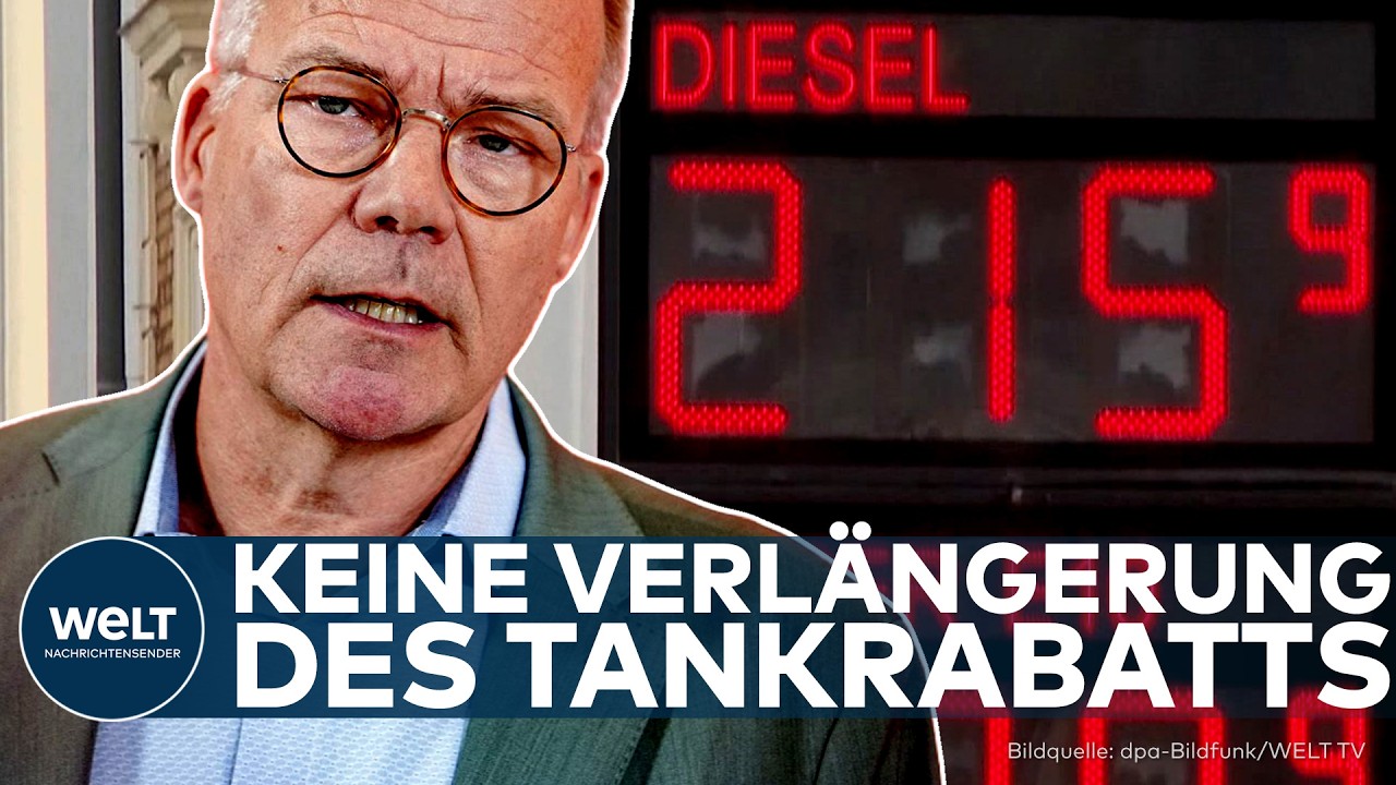 TANKRABATT: SPD-Fraktionschef gegen Verlängerung – Miersch setzt auf Steuerreform