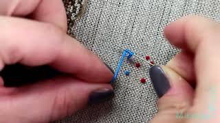 Особенности вышивания французского узелка - Видео онлайн