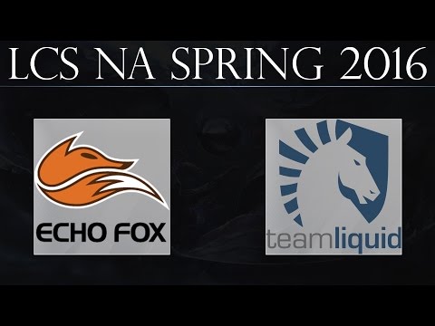 [H/L] FOX vs TL | Echo Fox vs Team Liquid (24.01.2016) | LCS NA Spring 2016
