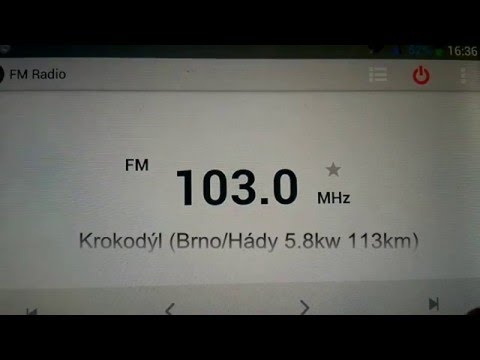 Doogee Discovery2 DG500C - Quick FM Bandscan (Pezinok, Slovakia)