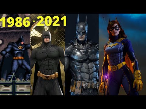Evolution of Batman Games 1986-2021