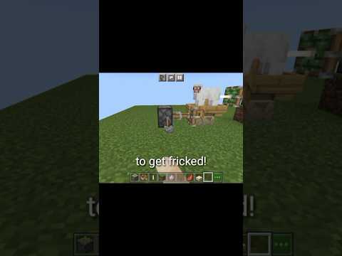 YAW Gamez - i built a Sheep Fricker in Minecraft, but it was CURSED 🥲! #shorts