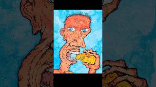 People keep asking me why I paint such ugly creations #art #drawing #painting #creative #artist #ink