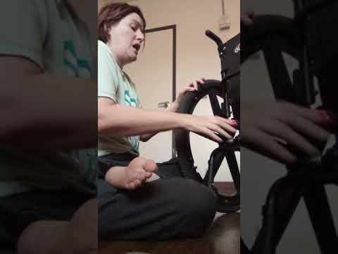 My new quickie qri manual wheelchair 😀