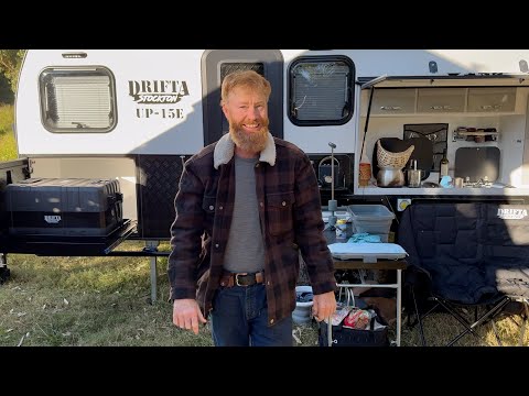 CARAVAN TRIP WITH THE UP15e - PART 1 FIRST NIGHT
