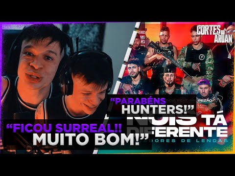 ARUAN REAGE A Renato Garcia - Nois Ta Diferente ft. Mr. Pezão (Caçadores de Lendas) -Cortes do Aruan