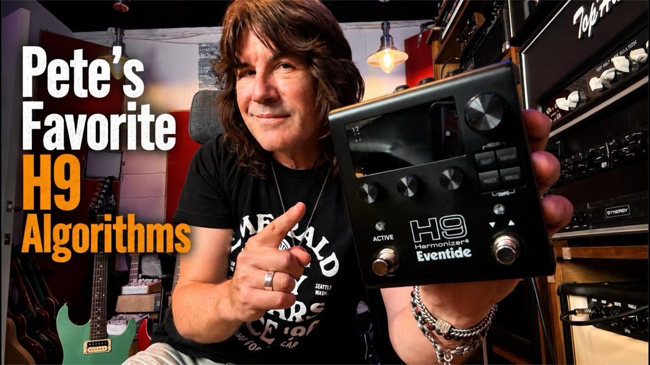 PETE'S FAVORITE EVENTIDE H9/H90 FX for KILLER TONES!