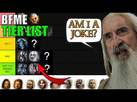 It finally happened! BFME1 Tier List for Heroes & Units