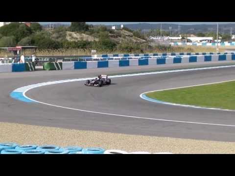 F1 2014 Jerez Testing Day 2 [HD] - speed and sound comparison of 2014 vs 2013