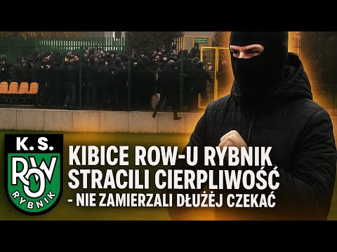 KIBICE ROW-U RYBNIK STRACILI CIERPLIWOŚĆ I WYSZLI RAZEM "Z BRAMĄ"!