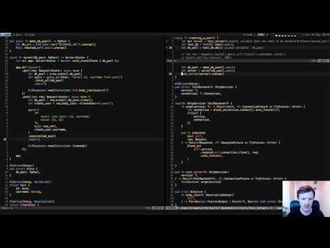 Educational Rust live coding - Building a web app - Part 2