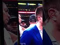 Anthony Joshua holds back dad from Eddie Hearn !!!!