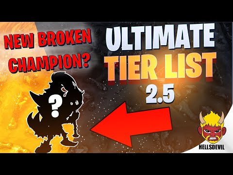 WILD RIFT ULTIMATE TIER LIST (Patch 2.5) | Veigar S++ TIER???
