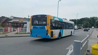 STAGECOACH BUS ROUTE 141 PASSING KINGSMILL - ADL Enviro200 27205