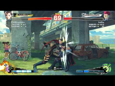 IcedRetpaladin (CH) vs treffre (CV) | SSF4: Arcade Edition PC - Ranked Match