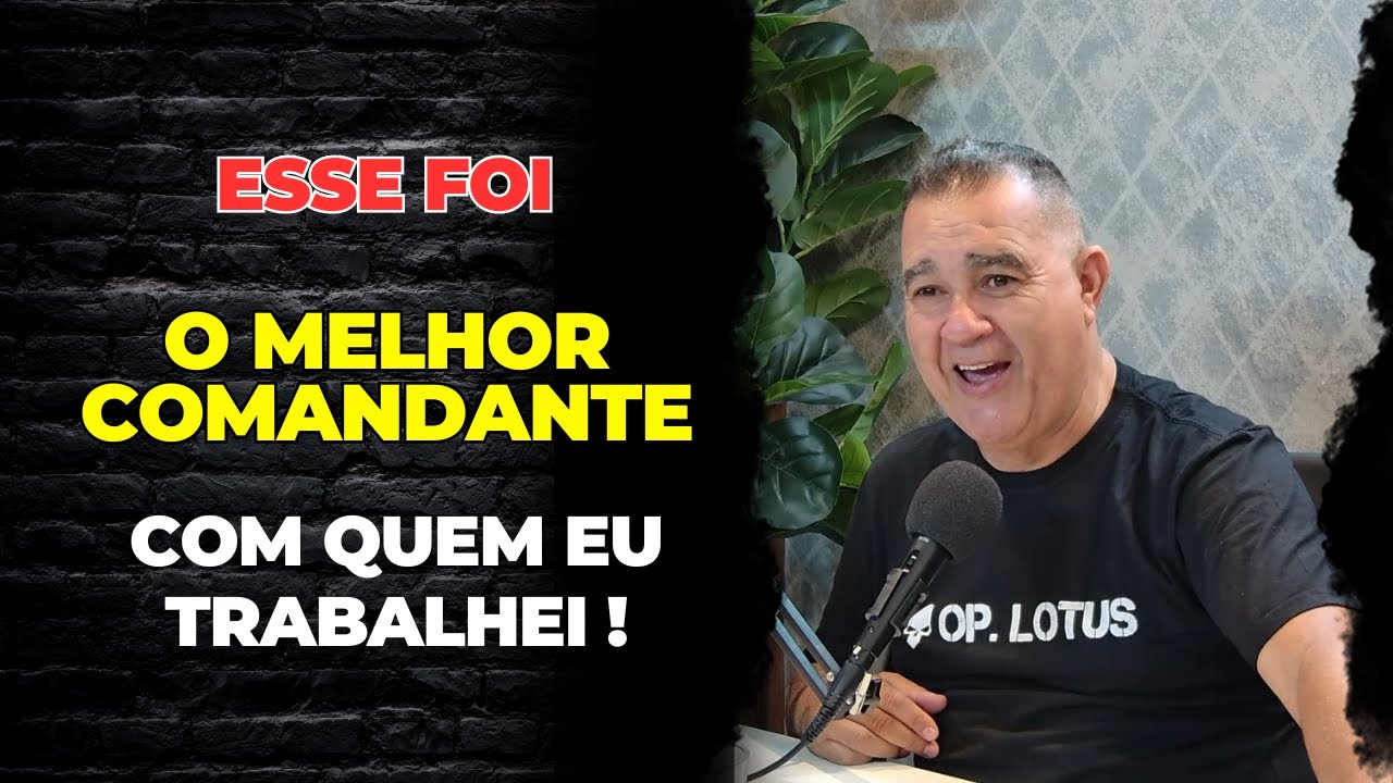 SGT CASTRO RESPONDE QUAL FOI O MELHOR COMANDANTE QUE TRABALHOU COM ELE