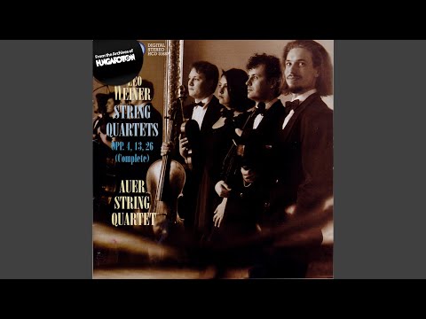 String Quartet in E-flat major Op. 4 III. Andante espressivo