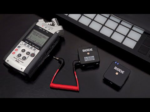 How To Connect Rode Wireless Go to Zoom H4n
