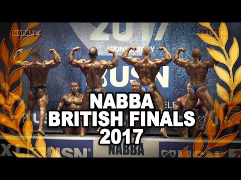 NABBA BRITISH FINALS 2017 - Class 2 Comparisons