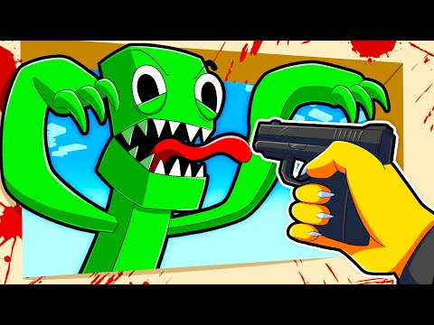 I RAINBOW FRIENDS GIGANTI ATTACCANO LA MIA BASE SEGRETA SU ANIMAL REVOLT BATTLE SIMULATOR!