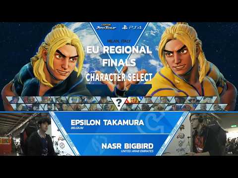 SFV: Epsilon Takamura vs NASR BigBird - MGW 2017 Top 8 - CPT 2017