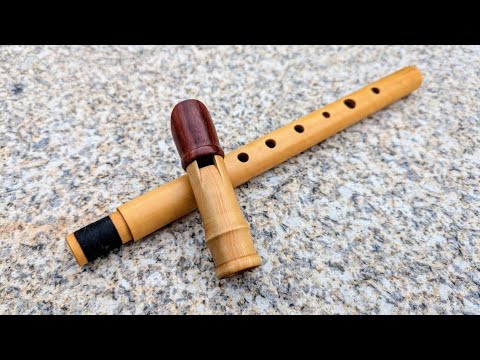 D Whistle in Boxwood and Pau Rosa | Rui Gomes