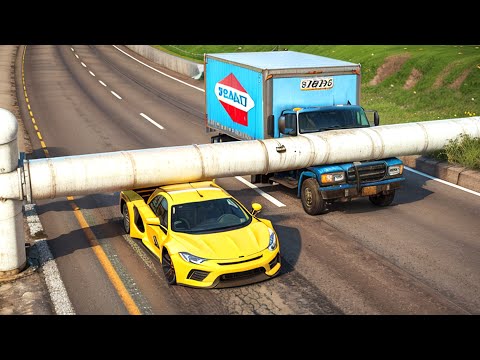 Cars vs Low Pipes ▶️ BeamNG Drive - (Long Video SPECIAL)