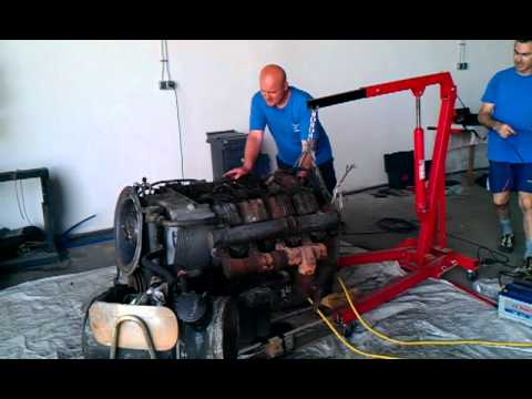 Deutz V8 Test - Probelauf