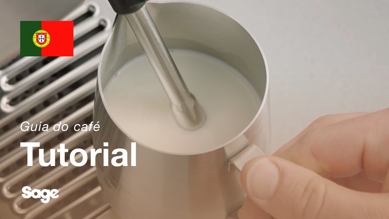 Como ajustar a temperatura e a textura do leite