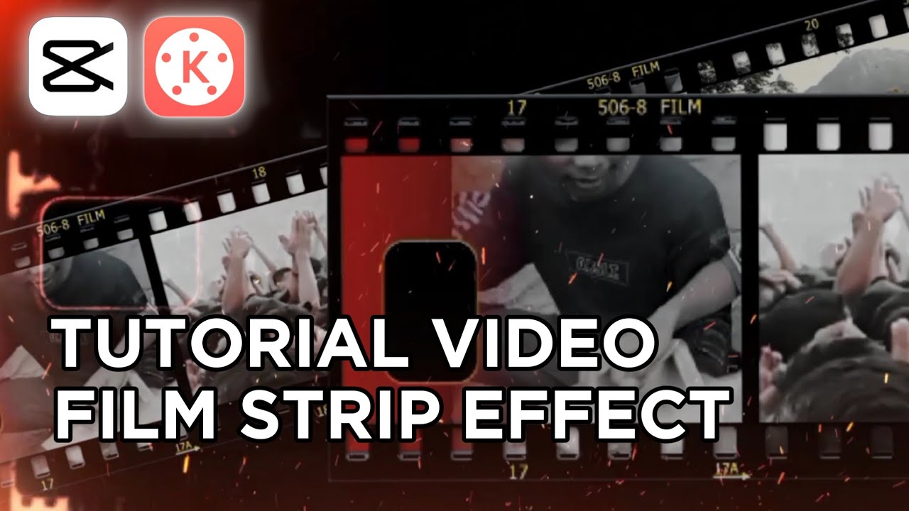 capcut video editing film strip effect | capcut tutorial