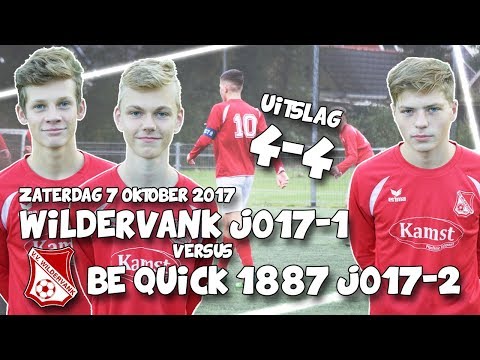 3 GOALS!! Wildervank JO17-1 - Be Quick 1887 JO17-2 | Reguliere competitie | Sony FDR-AXP33