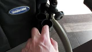 Soporte casero para llevar las muletas en la silla de ruedas‼‼‼‼🙂👍👍