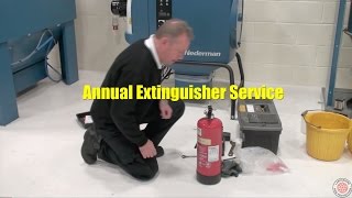 Annual Fire Extinguisher Service