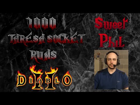 Diablo 2 - 1000 Thresh Socket Runs, Drop Highlights, plugy