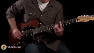Video thumbnail for Fender Blacktop Telecaster Baritone by ProGuitarShopDemos