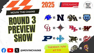 Round 3 Playoff Preview Show | 2025 South Carolina High School Football