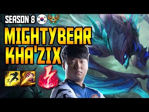 ROX Mightybear Kha'zix JUNGLE - S8 KOREA CHALLENGER
