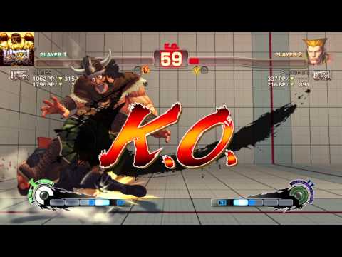 PS4 USF4 Guile surprising comebacks